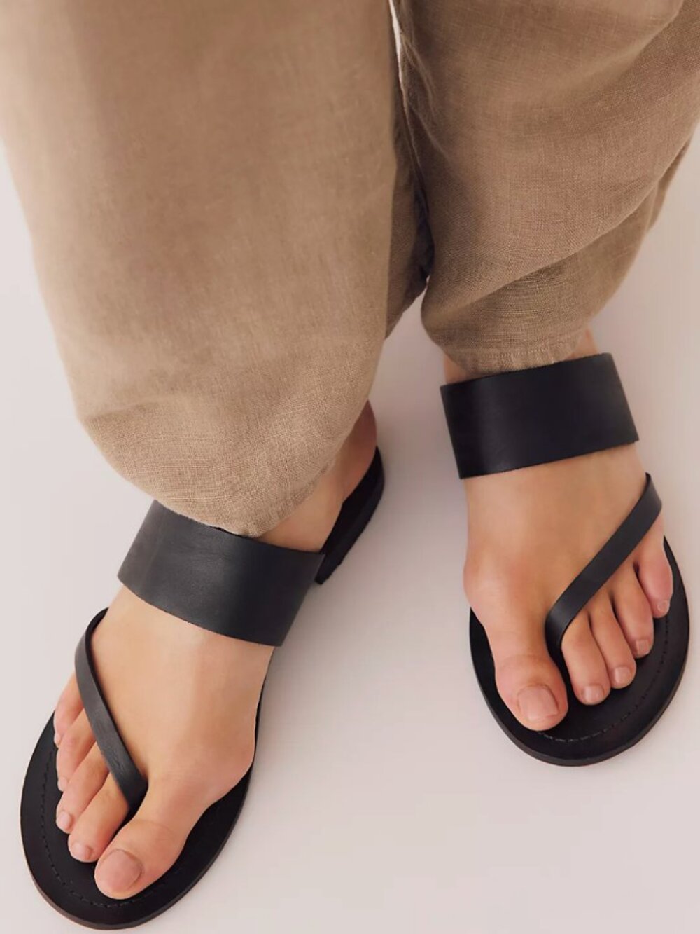 Free People Collection Women's Sunfarer Asymmetric Sandals - Size 8 NWT